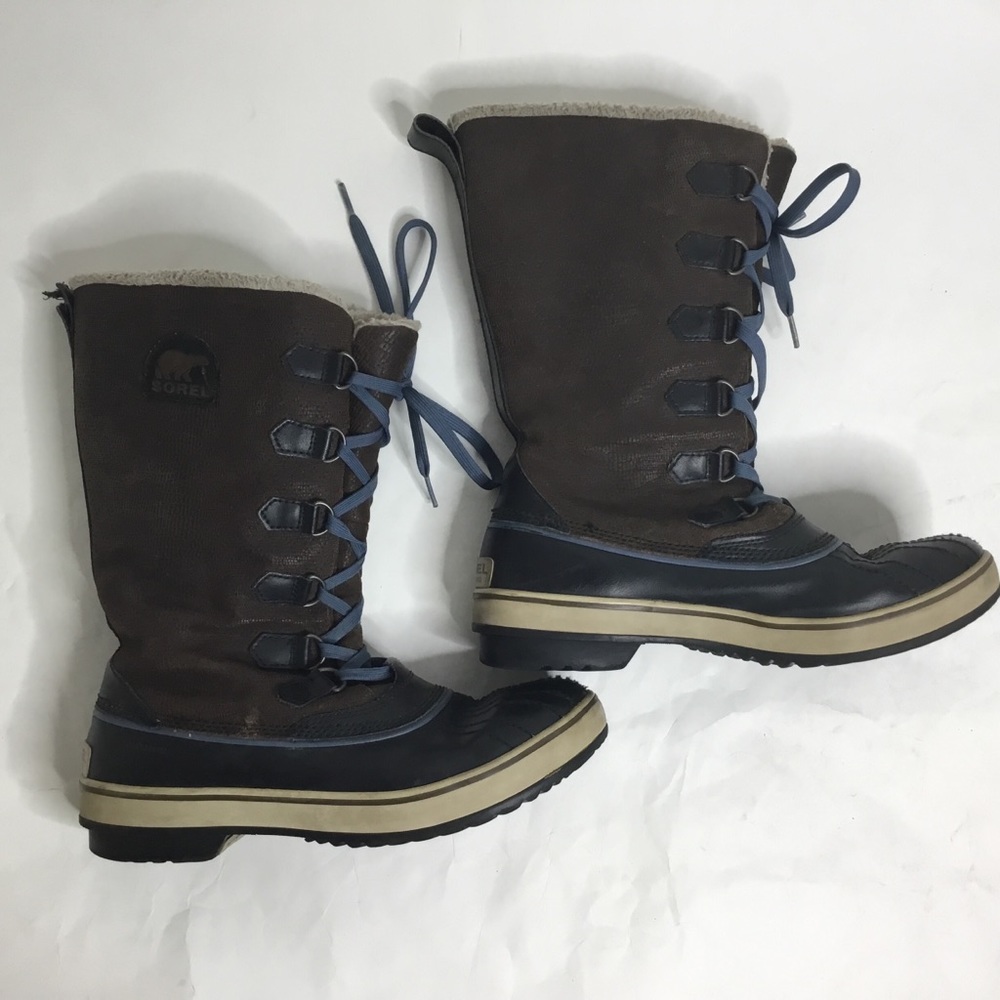 Sorel Tivoli Brown High Winter Boots